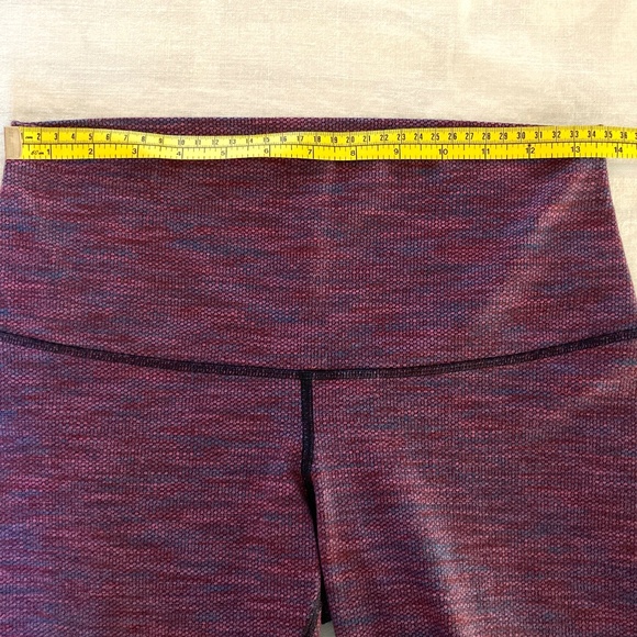 Lululemon Wunder Under Crop High Rise Wee Are From Space Purple Capri 8 (est) - Picture 5 of 6